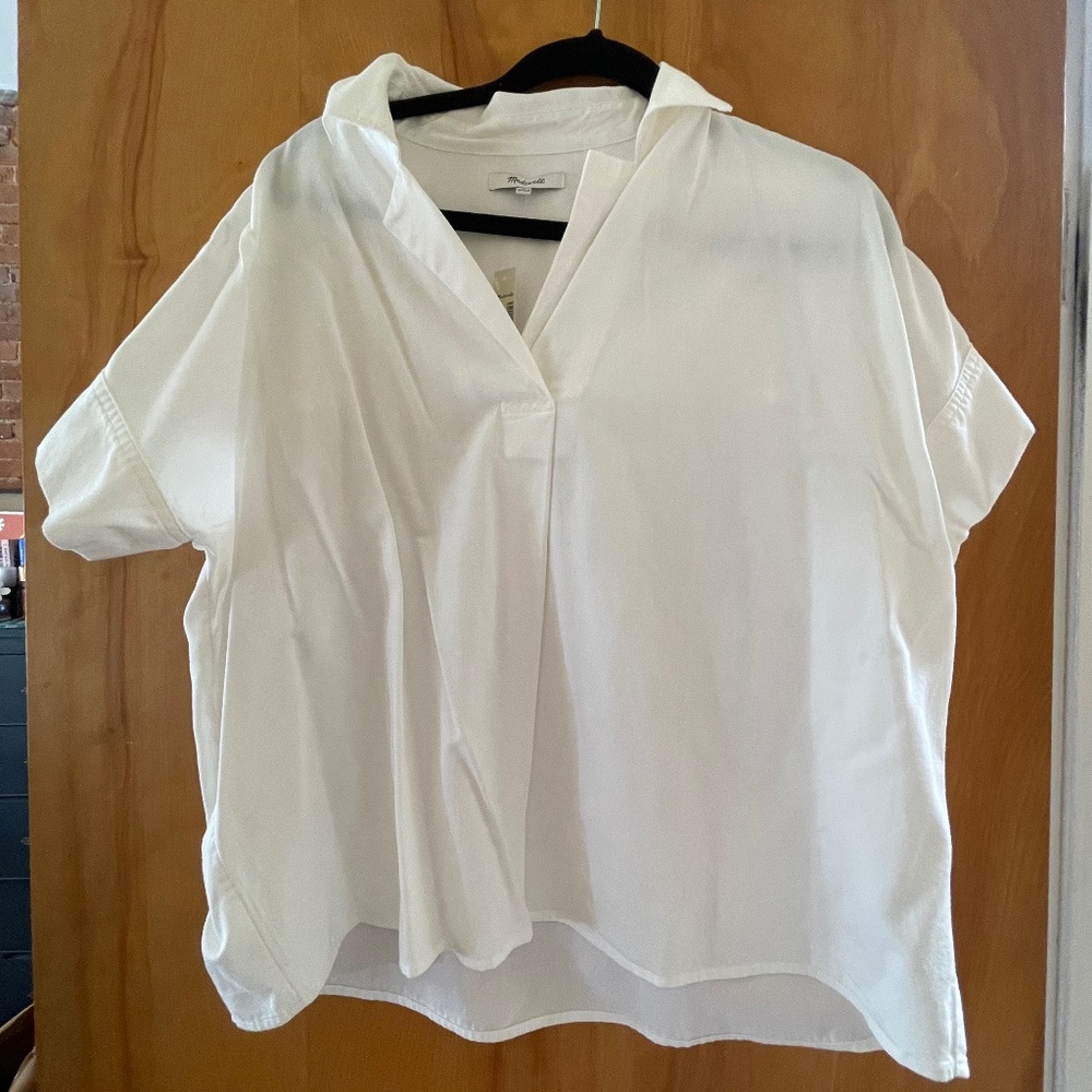 Madewell popover shirt